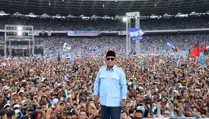Kampanye Akbar Prabowo-Gibran di GBK Capai 600 Ribu Peserta