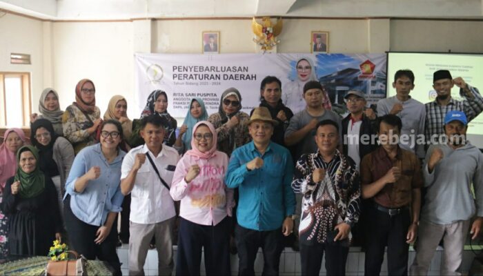 Anggota DPRD Provinsi Jawa Barat Komisi II Rita Sari Puspita Gelar Sosialisasi Peraturan Daerah