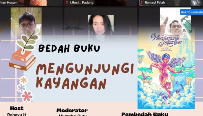 Komunitas Penikmat Puisi (KOPIP) X Genitri: Bedah Buku Mengunjungi Kayangan